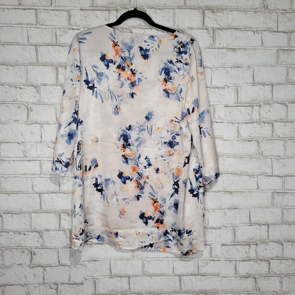 The Limited Floral long Blouse, size L - Picture 9 of 14